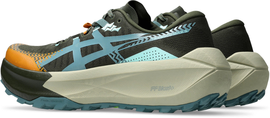 Asics Trabuco Max 5 Men's Trail Running Shoes - Green | Trail Running