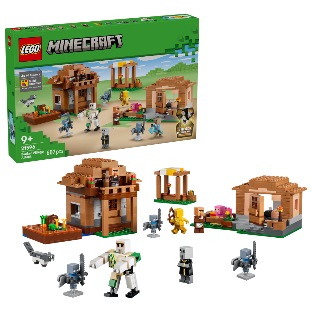 LEGO Minecraft Evoker Village Attack | 21596