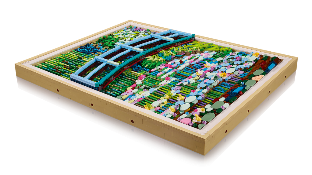 LEGO Art Claude Monet – Bridge over a Pond of Water Lilies | 31220