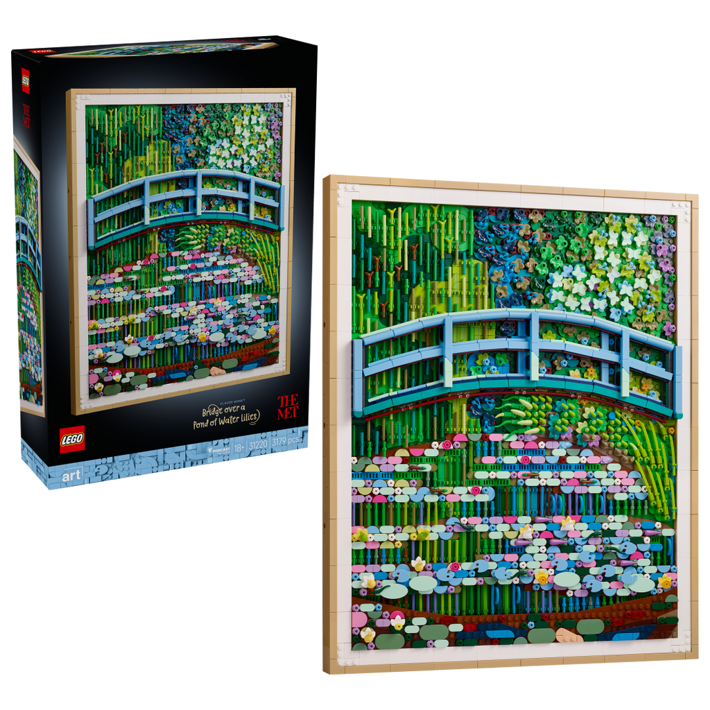 LEGO Art Claude Monet – Bridge over a Pond of Water Lilies | 31220