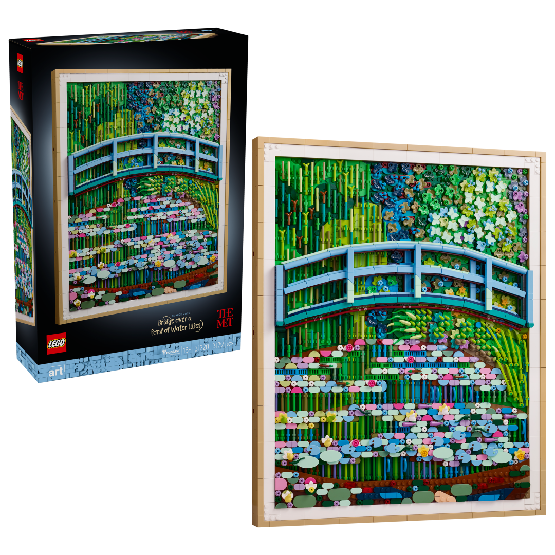 LEGO Art Claude Monet – Bridge over a Pond of Water Lilies | 31220