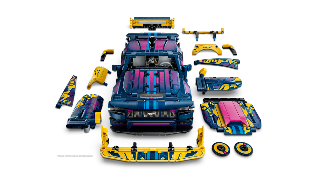 LEGO Technic Custom Garage Ford Mustang GT Car | 42236