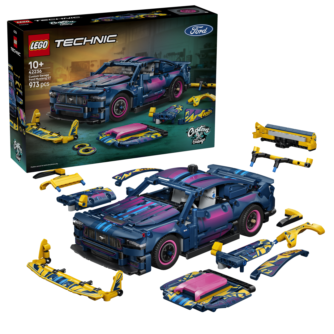 LEGO Technic Custom Garage Ford Mustang GT Car | 42236