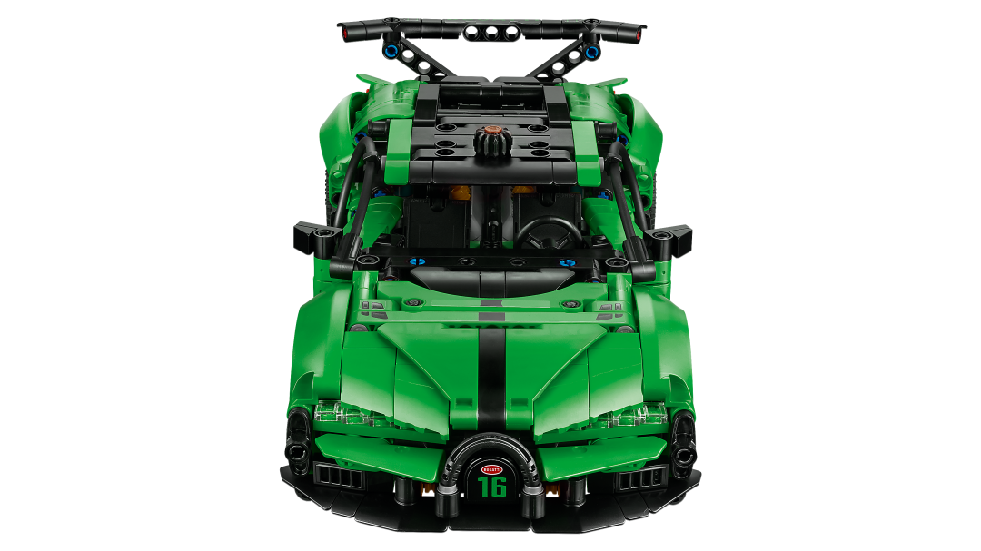 LEGO Technic Green Bugatti Chiron Pur Sport Hypercar | 42241