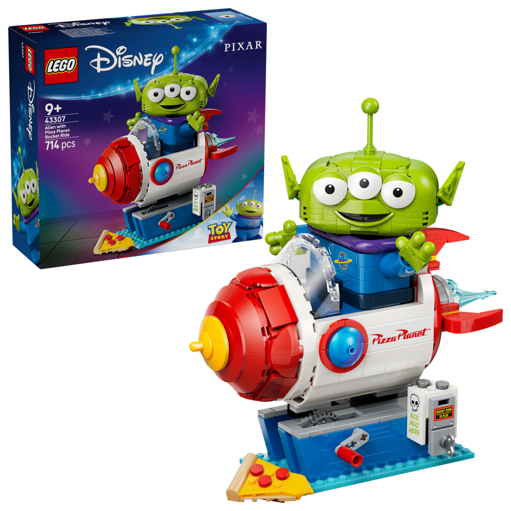 LEGO Disney Alien with Pizza Planet Rocket Ride | 43307