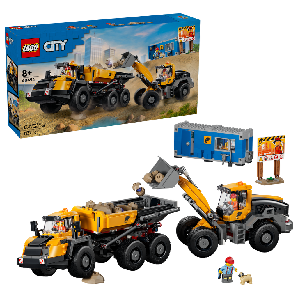 LEGO City Dump Truck & Front End Loader | 60494