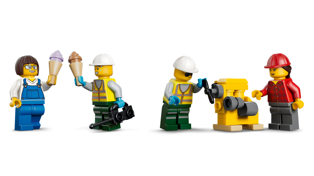 LEGO City Harbor Freight Train with Crane & Truck | 60509