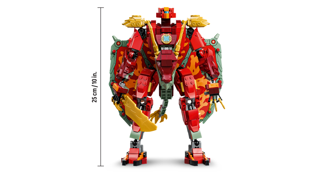 LEGO NINJAGO Wyldfyre's Transforming Dragon Mech | 71868