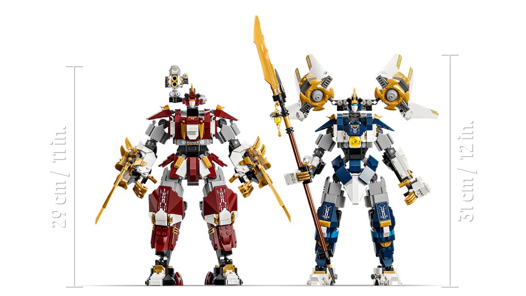 LEGO NINJAGO The Twin Titan Mechs | 71870