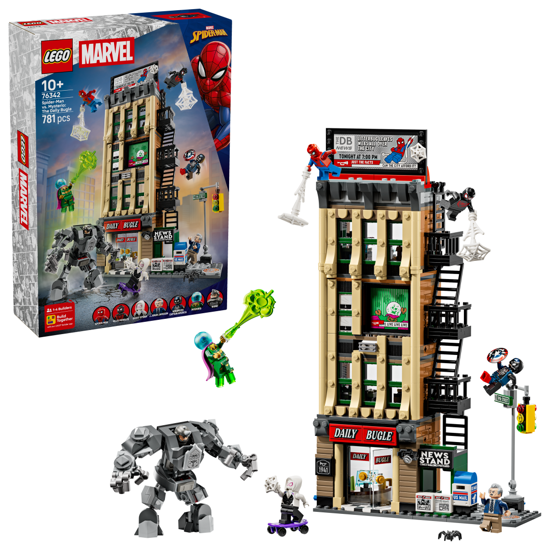 LEGO Marvel Spider-Man vs. Mysterio: The Daily Bugle | 76342