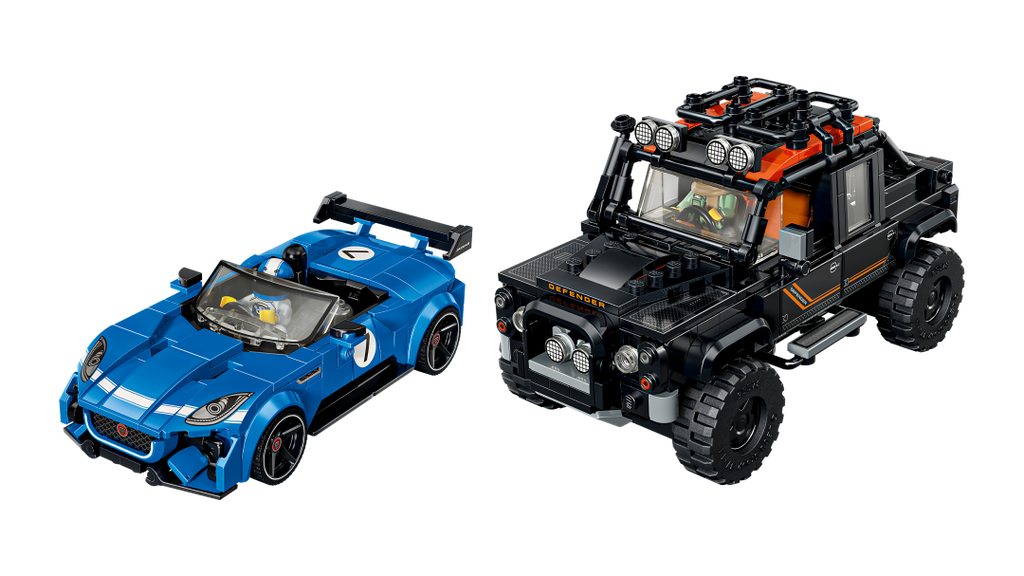LEGO Speed Champions Jaguar Project 7 & Land Rover Defender | 77264