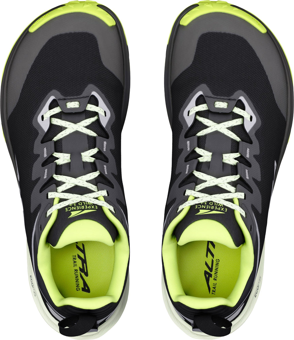 Altra Experience Wild 3+ Men's Trail Running Shoes - Black | Trail Running