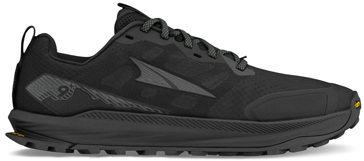 Altra Lone Peak 9+ Men's Trail Running Shoes - Black | Trail Running