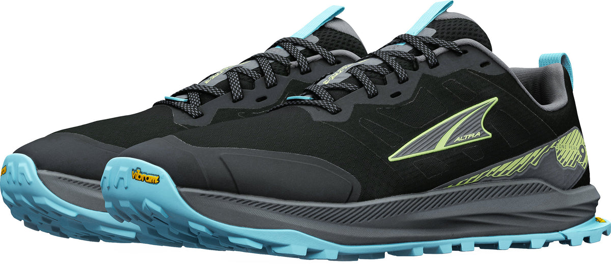 Altra Lone Peak 9+ Men's Trail Running Shoes - Black | Trail Running