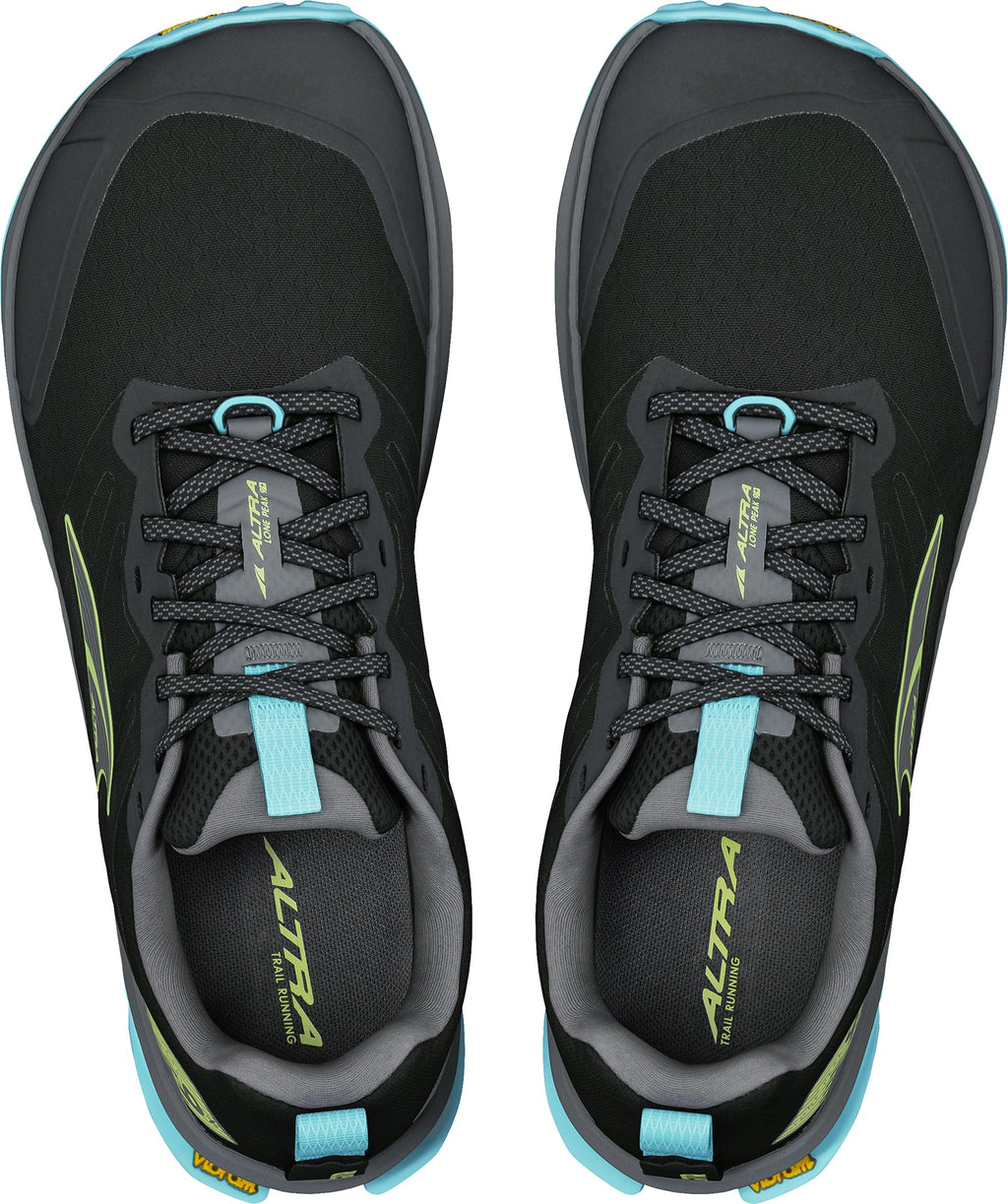 Altra Lone Peak 9+ Men's Trail Running Shoes - Black | Trail Running