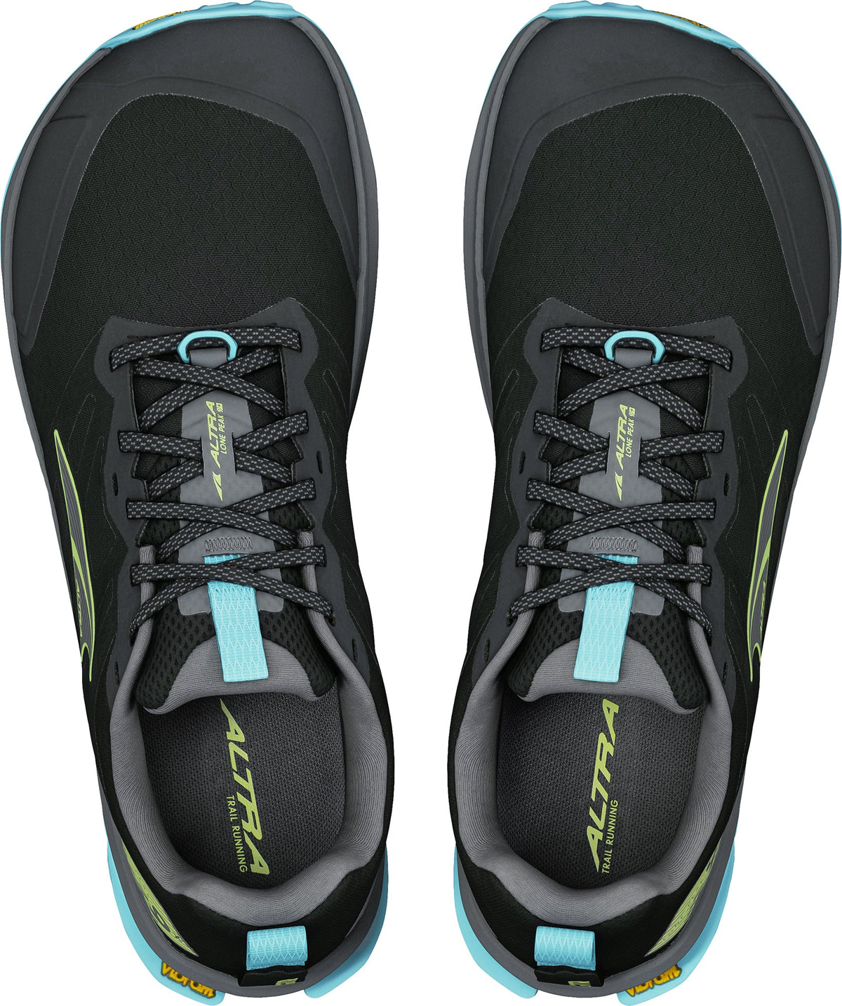 Altra Lone Peak 9+ Men's Trail Running Shoes - Black | Trail Running