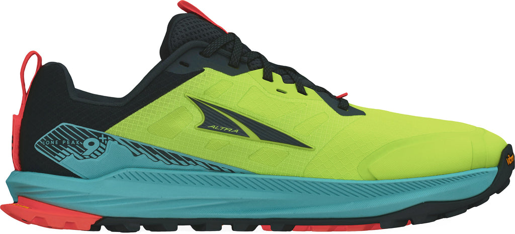 Altra Lone Peak 9+ Men's Trail Running Shoes - Green | Trail Running