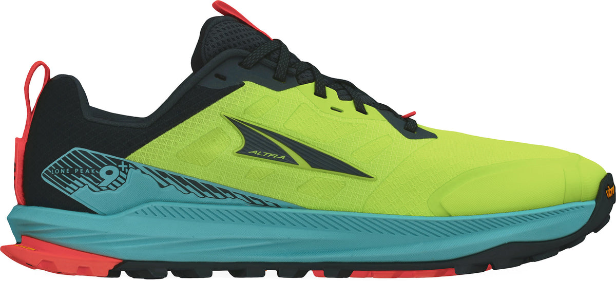 Altra Lone Peak 9+ Men's Trail Running Shoes - Green | Trail Running