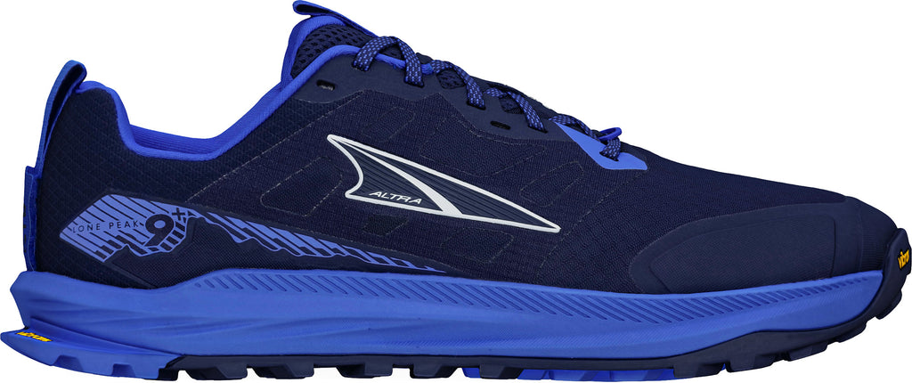 Altra Lone Peak 9+ Men's Trail Running Shoes - Blue | Trail Running