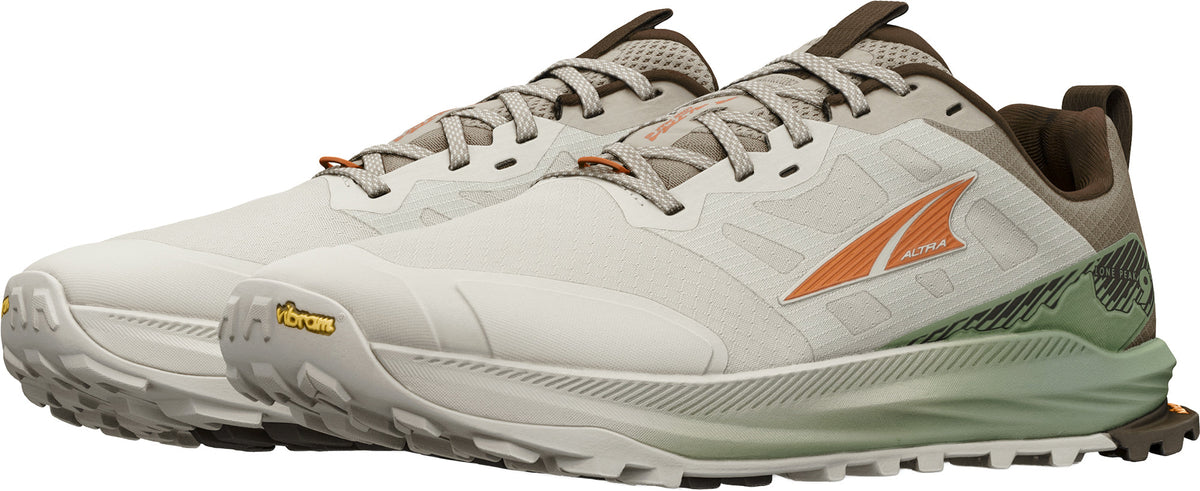 Altra Lone Peak 9+ Men's Trail Running Shoes - Green | Trail Running
