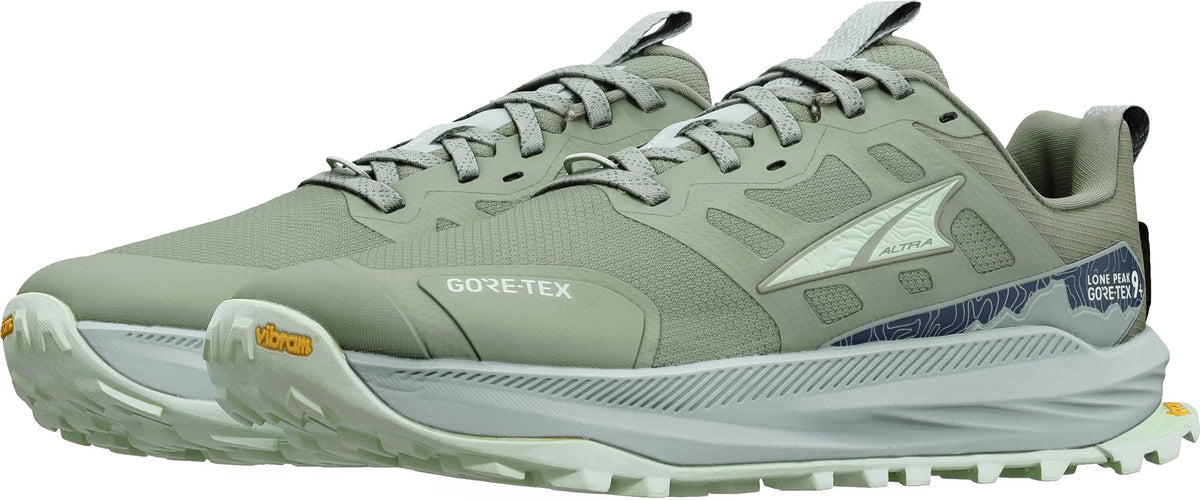 Altra Lone Peak 9+ GORE-TEX Women's Trail Running Shoes - Green | Trail Running