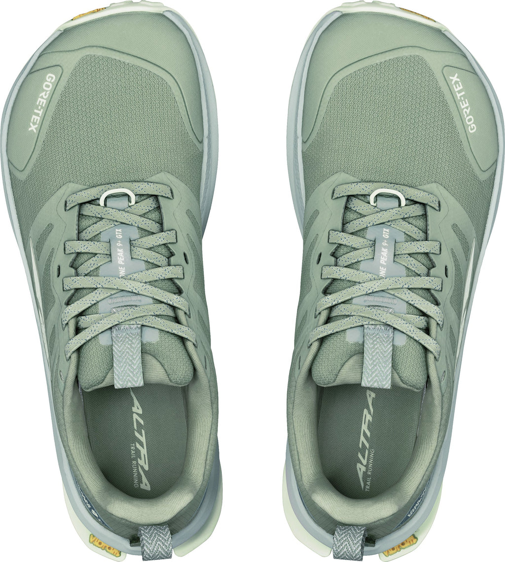 Altra Lone Peak 9+ GORE-TEX Women's Trail Running Shoes - Green | Trail Running