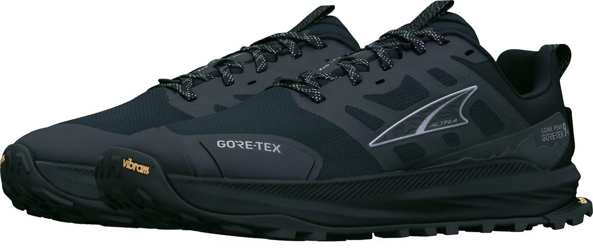 Altra Lone Peak 9+ GORE-TEX Men's Trail Running Shoes - Black | Trail Running