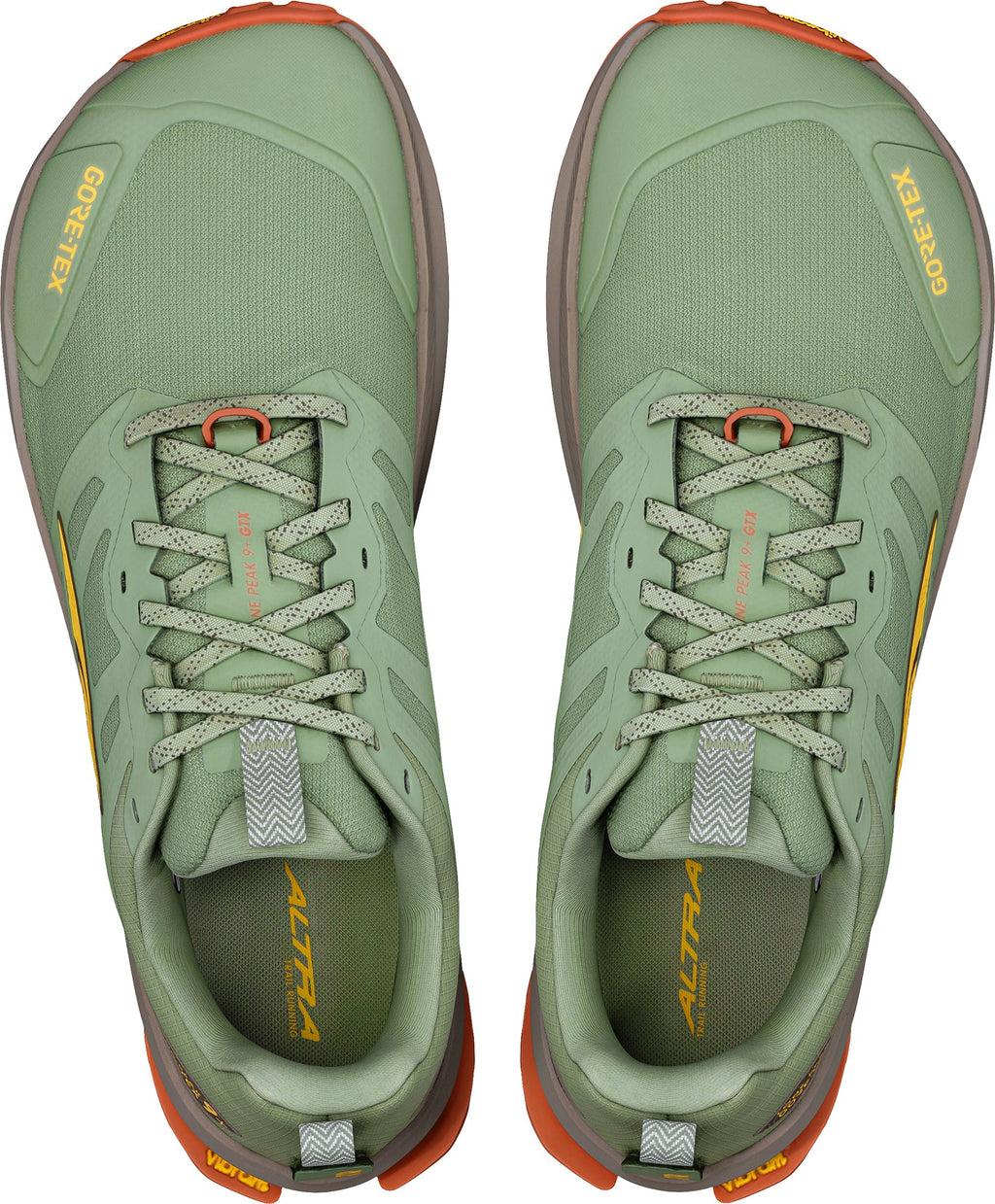 Altra Lone Peak 9+ GORE-TEX Men's Trail Running Shoes - Green | Trail Running