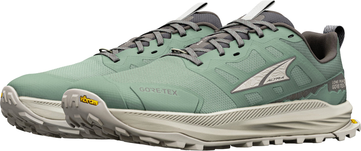Altra Lone Peak 9+ GORE-TEX Men's Trail Running Shoes - Green | Trail Running