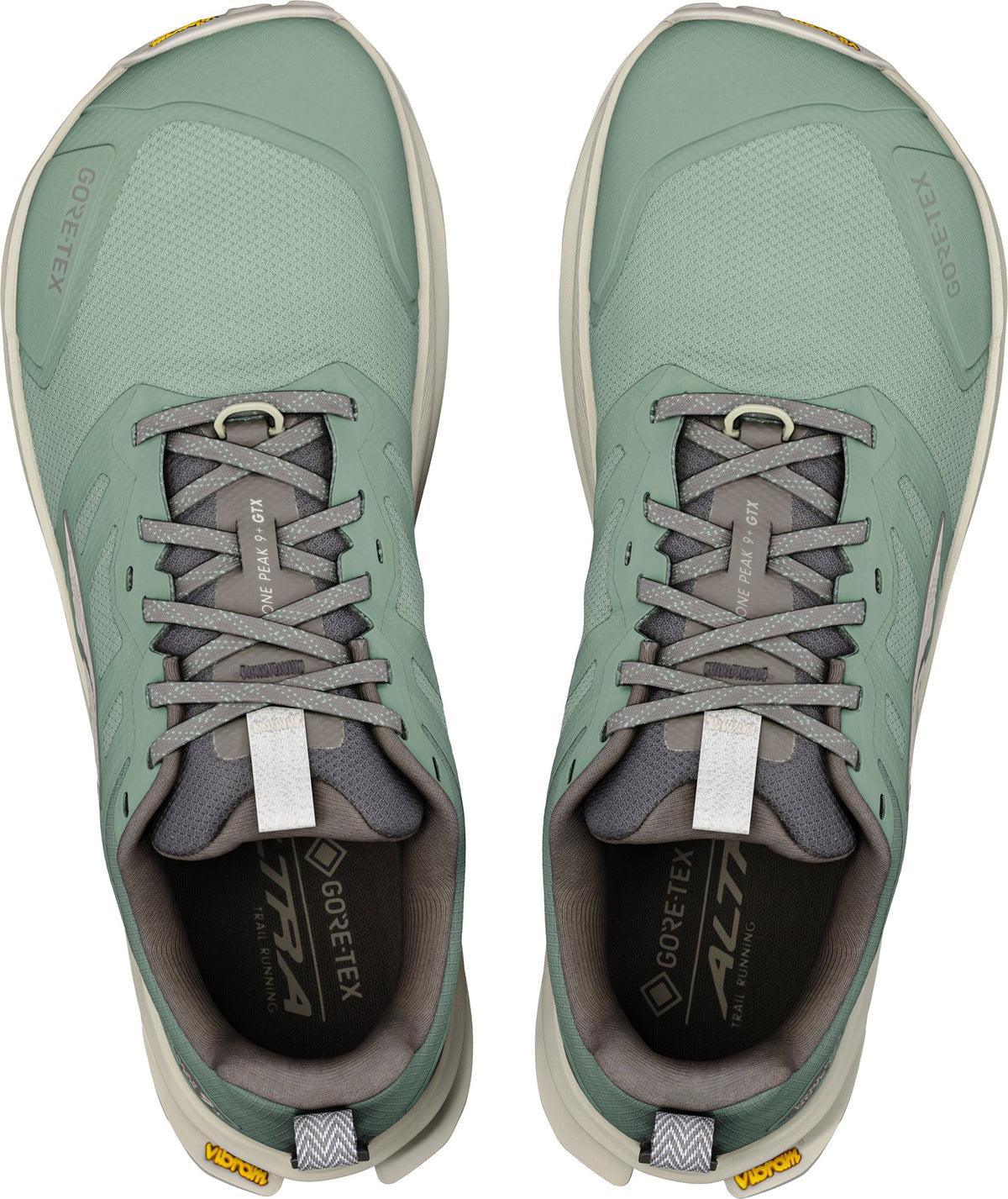 Altra Lone Peak 9+ GORE-TEX Men's Trail Running Shoes - Green | Trail Running