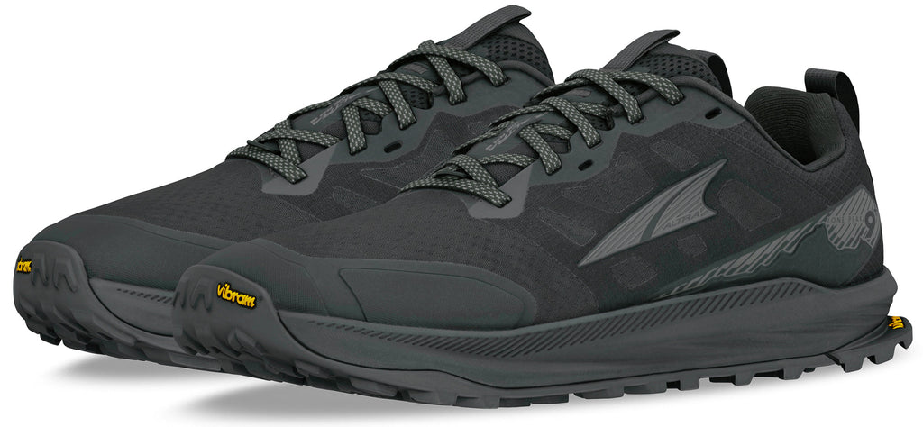 Altra Lone Peak 9+ WIDE FIT Men's Trail Running Shoes - Black | Trail Running