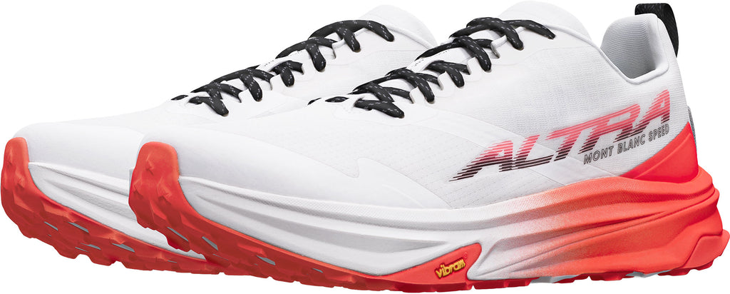 Altra Mont Blanc Speed Men's Trail Running Shoes - White | Trail Running