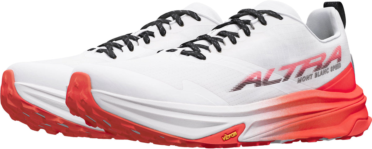 Altra Mont Blanc Speed Men's Trail Running Shoes - White | Trail Running
