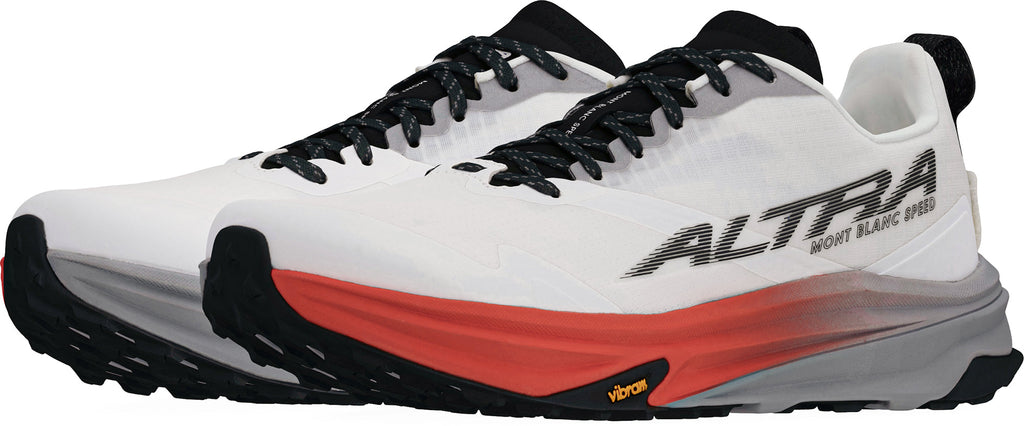 Altra Mont Blanc Speed Men's Trail Running Shoes - White | Trail Running