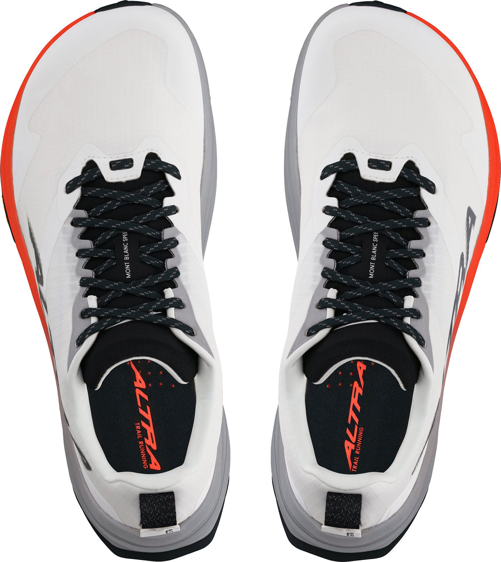 Altra Mont Blanc Speed Men's Trail Running Shoes - White | Trail Running