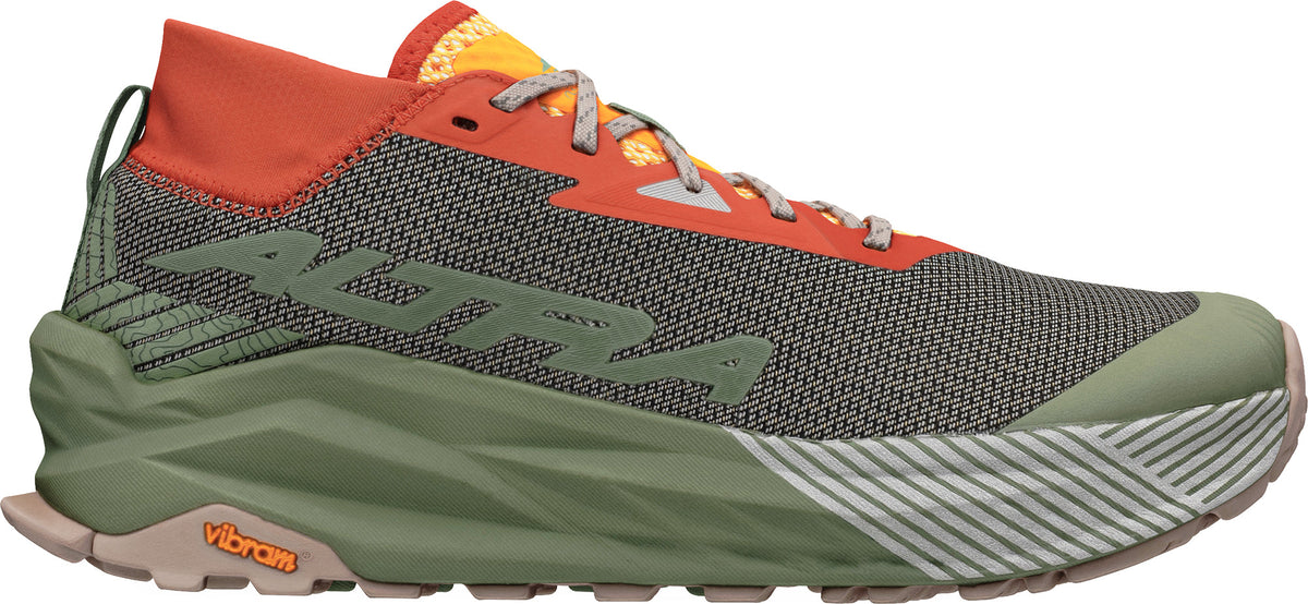 Altra Olympus 275 Men's Trail Running Shoes - Green | Trail Running