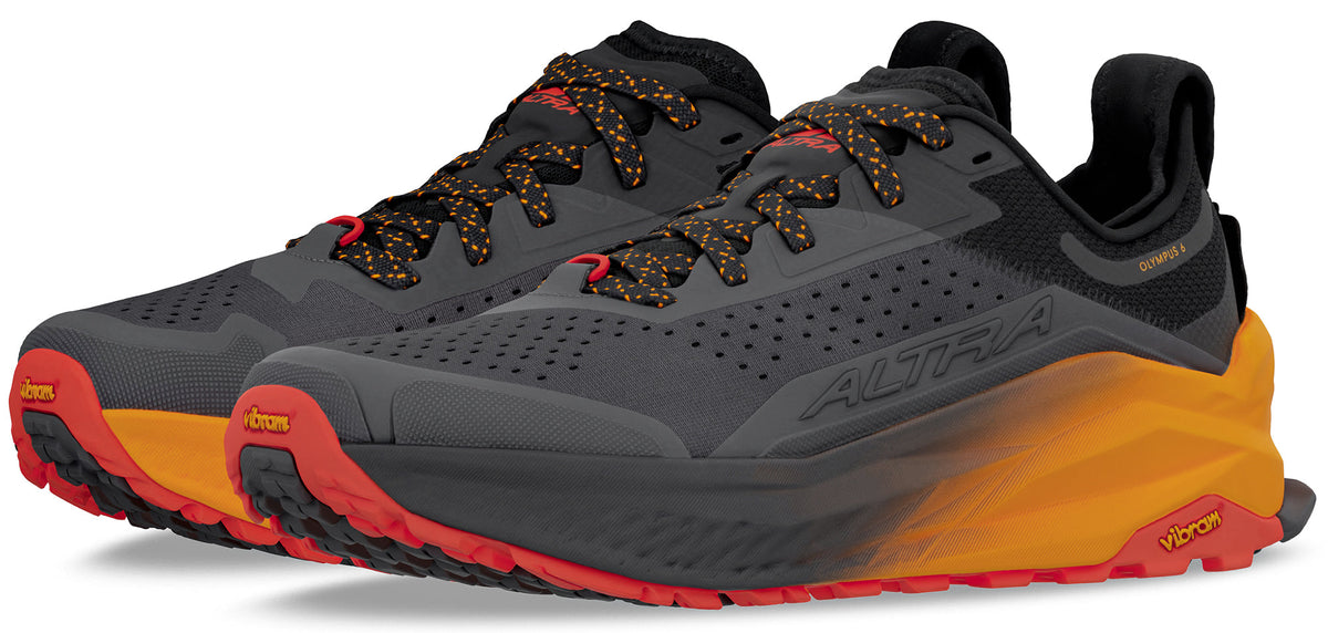 Altra Olympus 6 Men's Trail Running Shoes - Black | Trail Running
