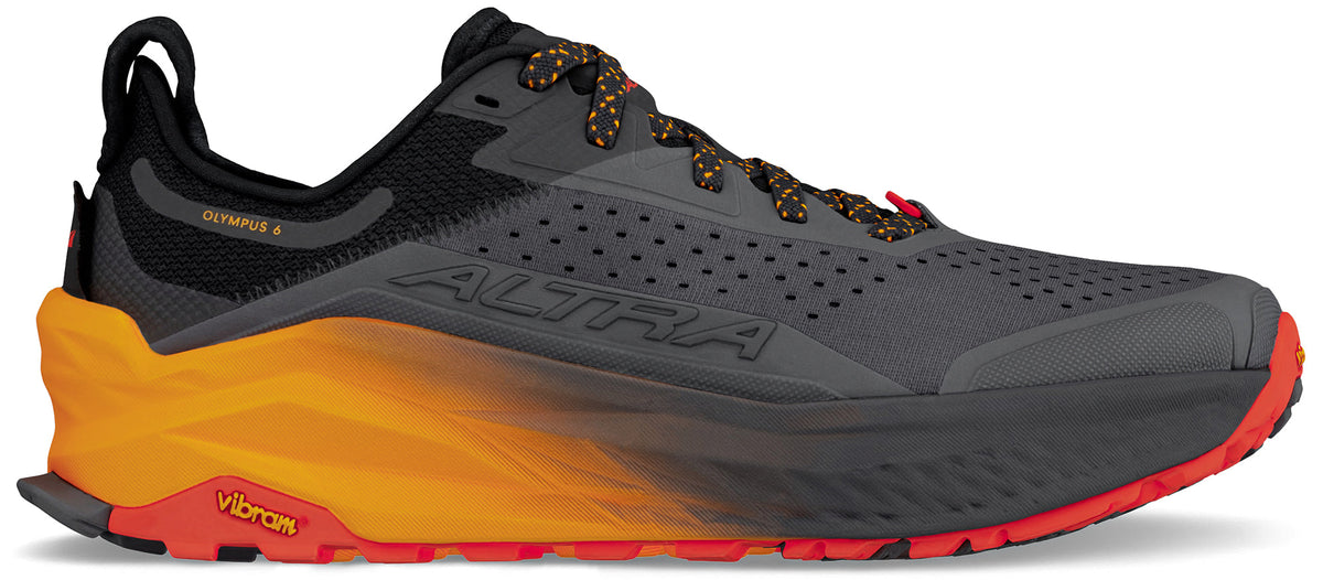 Altra Olympus 6 Men's Trail Running Shoes - Black | Trail Running