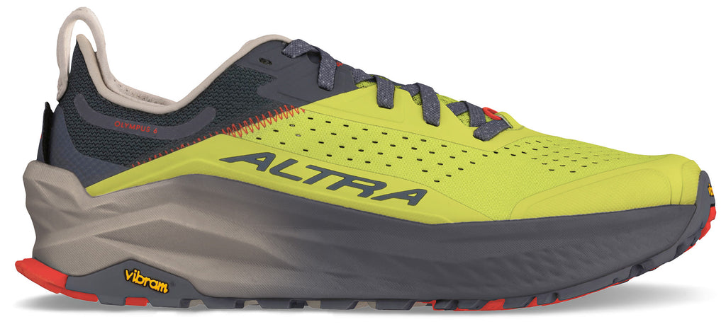 Altra Olympus 6 Men's Trail Running Shoes - Green | Trail Running