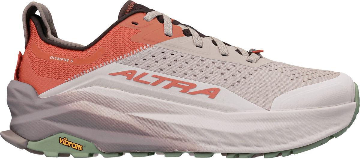 Altra Olympus 6 Men's Trail Running Shoes - Orange | Trail Running