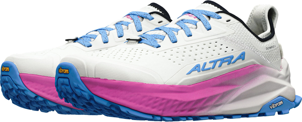 Altra Olympus 6 Women's Trail Running Shoes - White | Trail Running