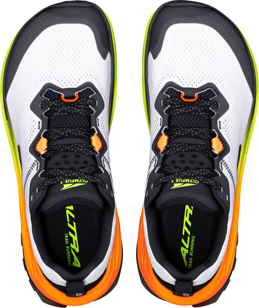 Altra Olympus 7 Men's Trail Running Shoes - White | Trail Running