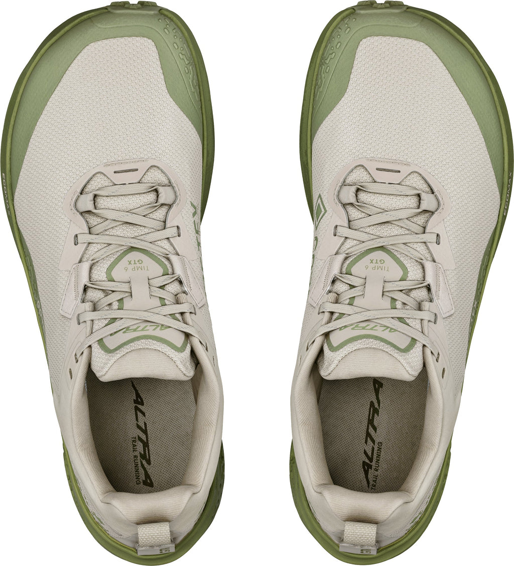 Altra Timp 6 GORE-TEX Men's Trail Running Shoes - Green | Trail Running