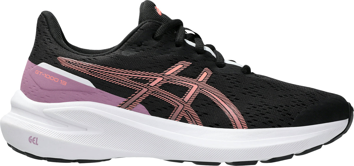 Asics GT 1000 13 GS Junior Running Shoes - Black | Running & Training