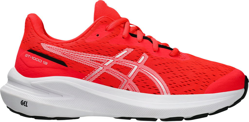 Asics GT 1000 13 GS Junior Running Shoes - Red | Running & Training