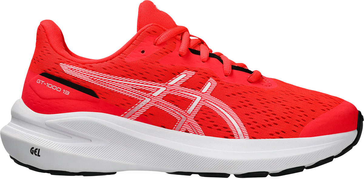Asics GT 1000 13 GS Junior Running Shoes - Red | Running & Training