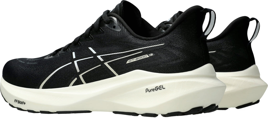 Asics GT 2000 13 WIDE FIT Men's Running Shoes - Black | Running & Training