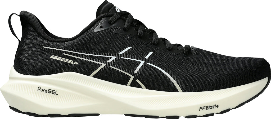 Asics GT 2000 13 WIDE FIT Men's Running Shoes - Black | Running & Training