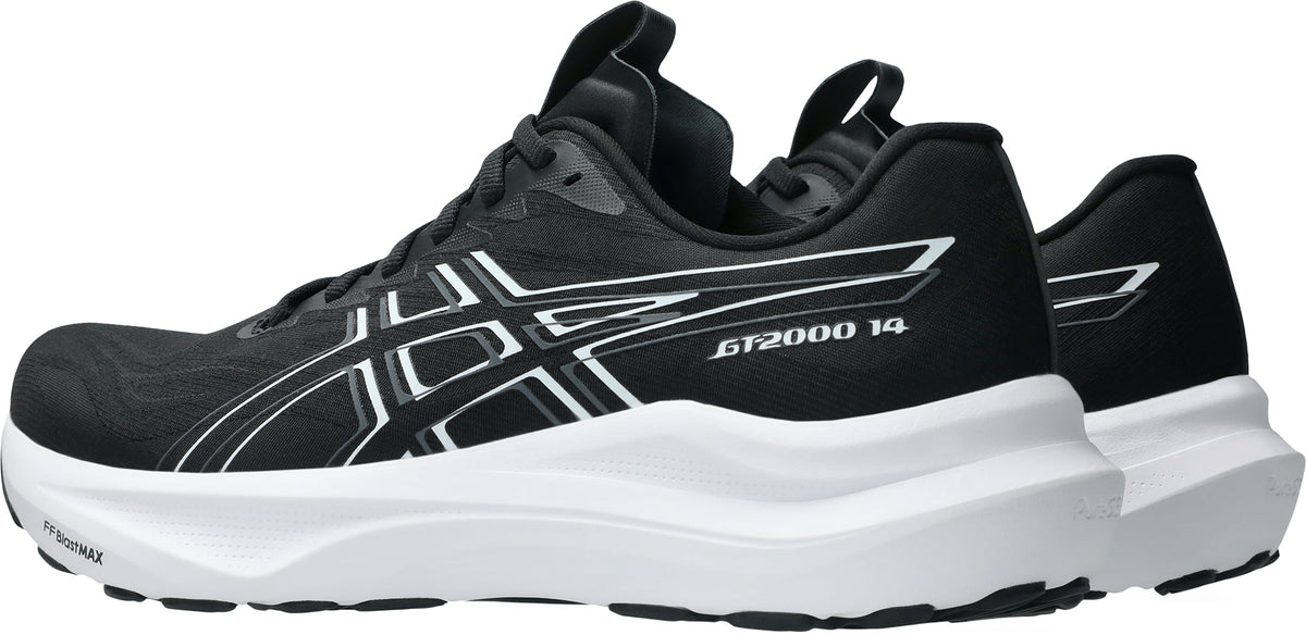 Asics GT 2000 14 WIDE FIT Men's Running Shoes - Black | Running & Training