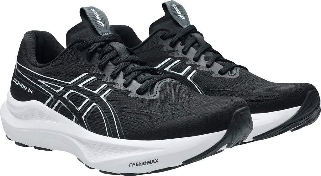 Asics GT 2000 14 WIDE FIT Men's Running Shoes - Black | Running & Training